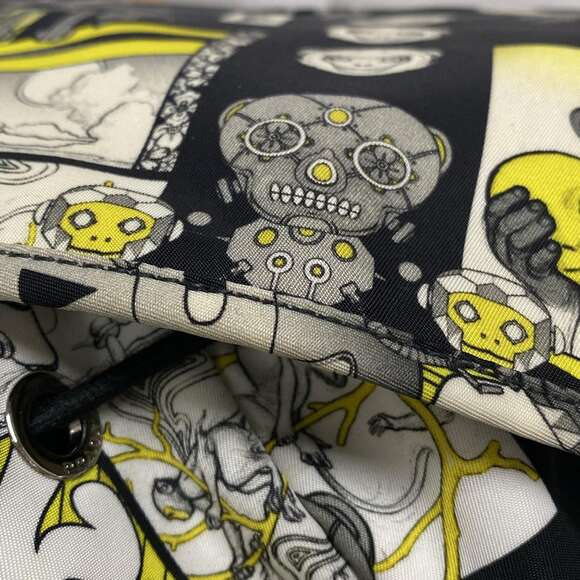 Prada Backpack Black Yellow Multi main image 6